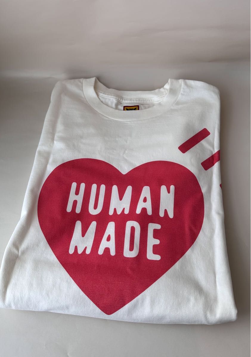 Human made ,Tシャツ、L サイズ、新品、未利用。