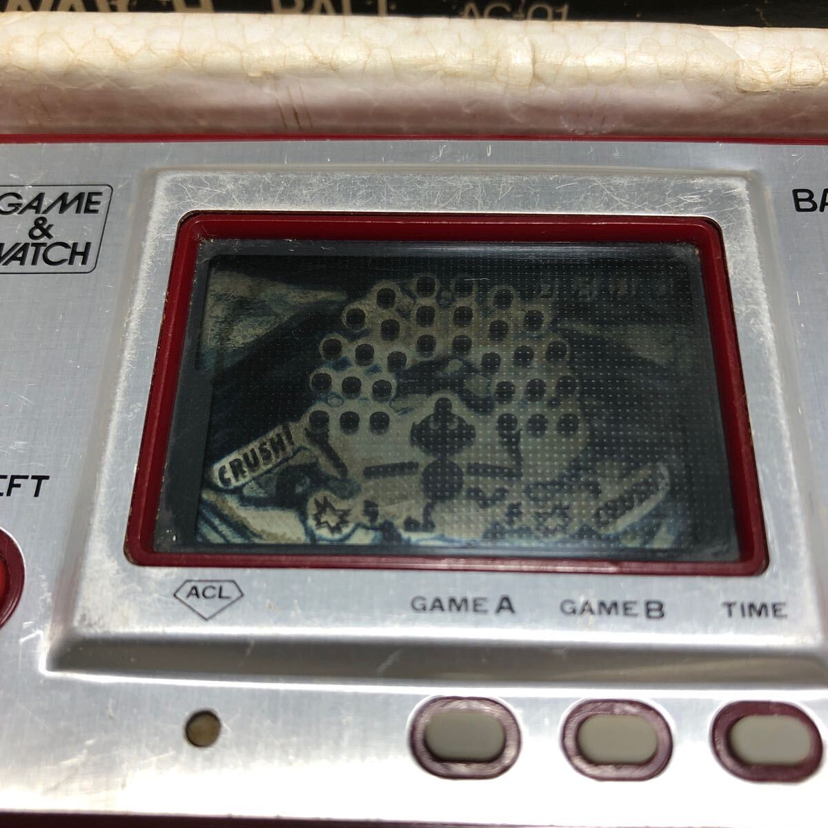  nintendo Game & Watch | ball AC-01 Nintendo GAME&WATCH |BALL ** box attaching 