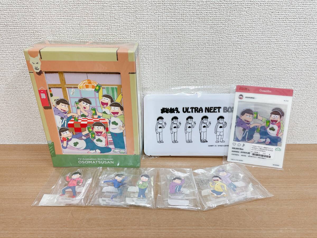 【TVおそ松さんULTRA NEET BOX 初回限定 セット★】アクリルキーホルダー/マスクケース/インスタ風クリアカード/S63-050の画像1