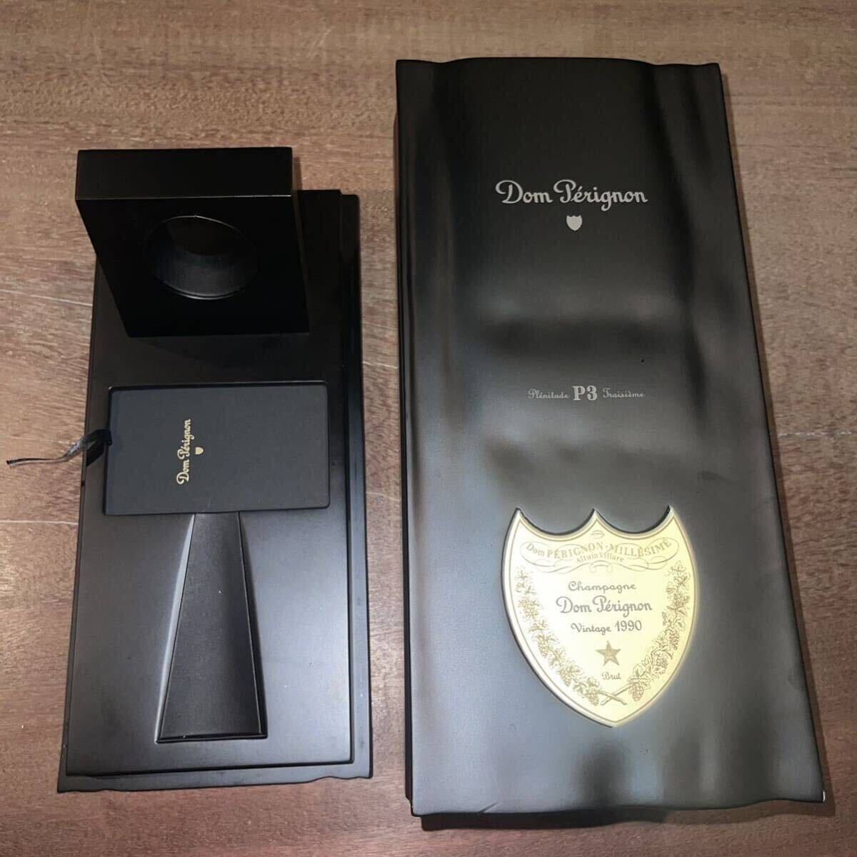 ◆期間限定出品◆ドンペリニヨン P3 700ml 1990年 ドンペリ 空き瓶 Dom Perignon ヴィンテージ 化粧箱 空瓶 空箱 シャンパン_画像7