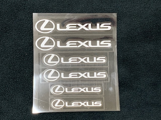  Lexus корпус колесо суппорт тормоза и т.п. жаростойкий переводная картинка стикер серебряный наклейка 