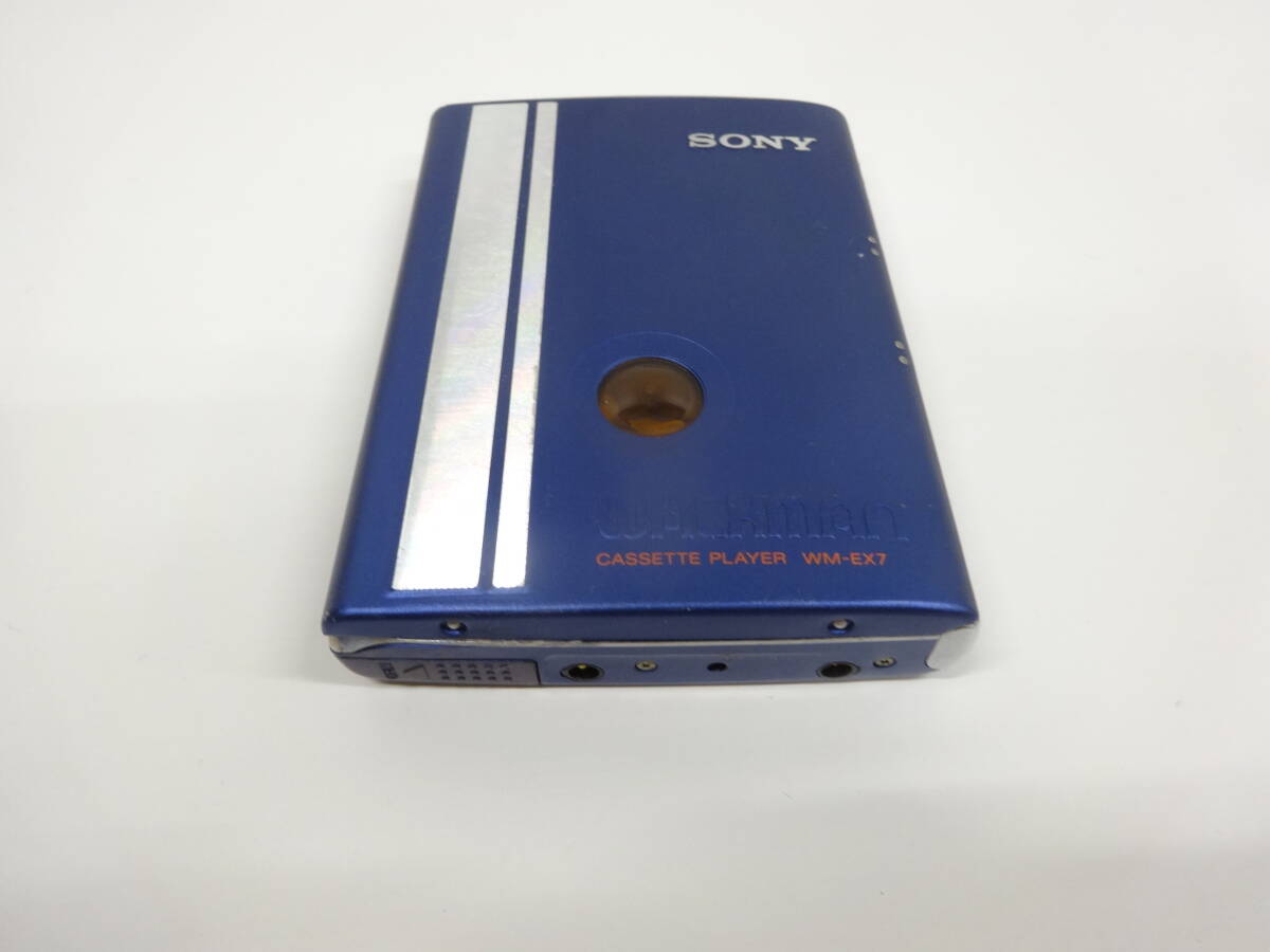 SONY WM-EX7 ソニー カセットプレーヤー WALKMAN カセットプレーヤー ウォークマン 動作未確認　M3827_画像5