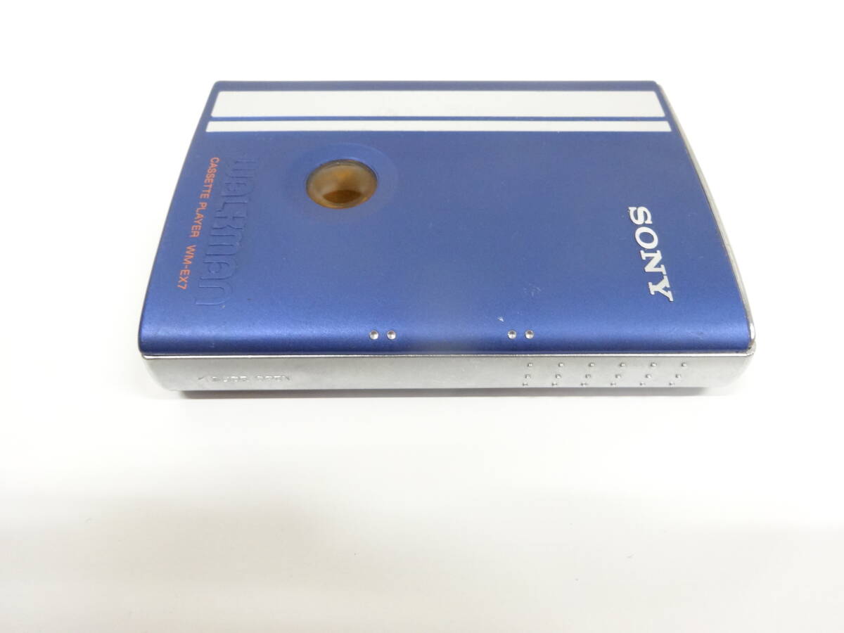 SONY WM-EX7 ソニー カセットプレーヤー WALKMAN カセットプレーヤー ウォークマン 動作未確認　M3827_画像4