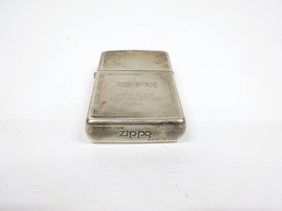 Zippo ジッポーライター STERLING 1993年製 スターリングシルバー 動作未確認　M3909_画像5