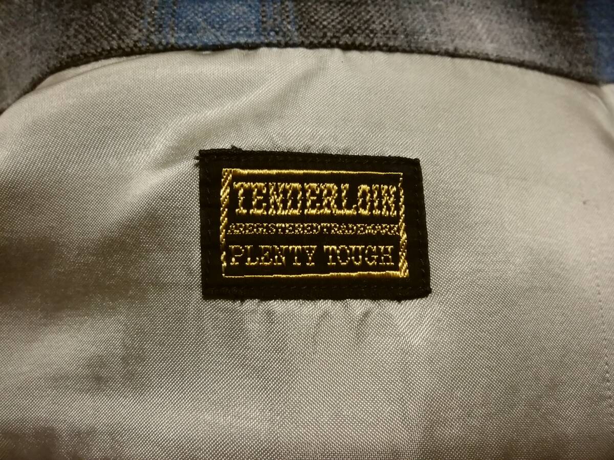 TENDERLOIN テンダーロイン 】長袖チェックシャツS 日本製 TENDERLOIN テンダーロイン 】長袖チェックシャツS 日本製