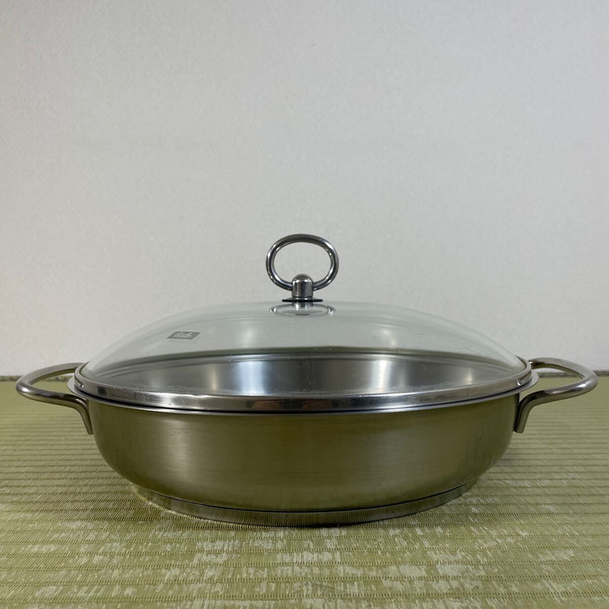 ▲送料無料 ▲フィスラー Fissler 両手鍋 ステンレス18-10 CookStar 0051 中古品_画像9