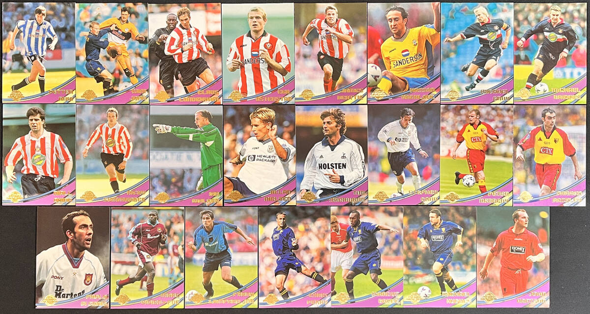 (Y75)2000 Merlin Premier Gold 118 Card set #Lampard #Bergkamp #Beckhamの画像5