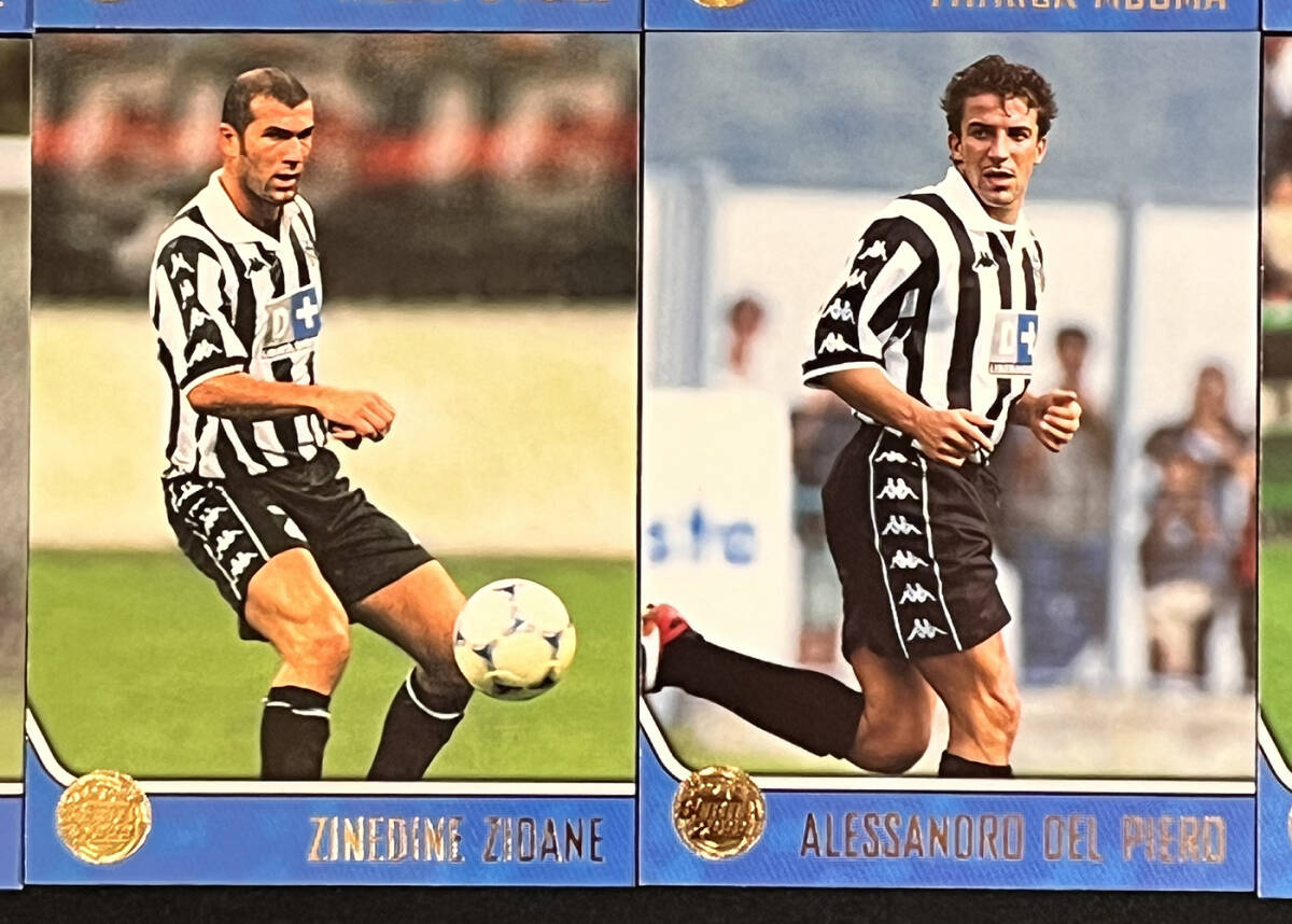 (Y83)2000 Merlin Serie A 46 Card set #Pirlo #Nakata #Zidane #Ronaldoの画像3