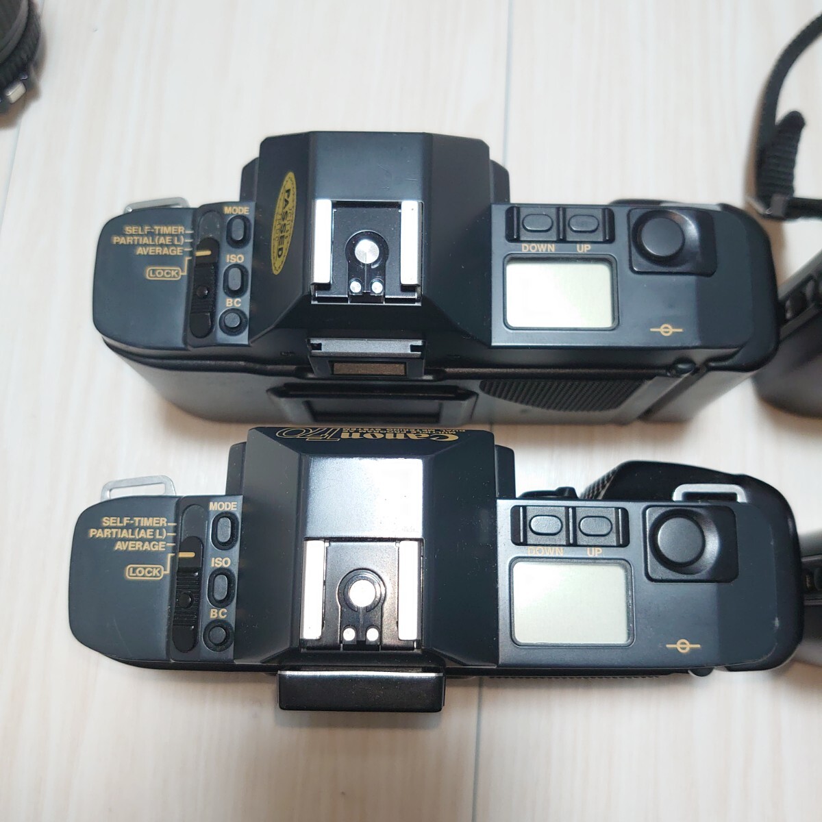 CANON T70 動作品 4台セット まとめ売り フィルムカメラ 一眼レフカメラ まとめて 大量セット 整理品 引越しでカメラ用品色々出品中_画像4
