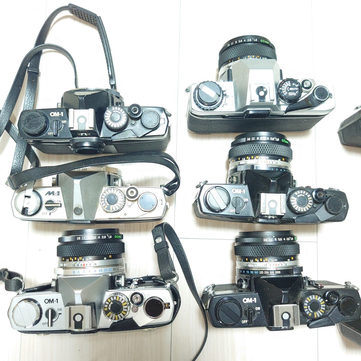 オリンパス Olympus フィルムカメラ 一眼レフカメラ ジャンク品 まとめ売り まとめて 大量セット 単焦点レンズ ズームレンズ ズイコー_画像8