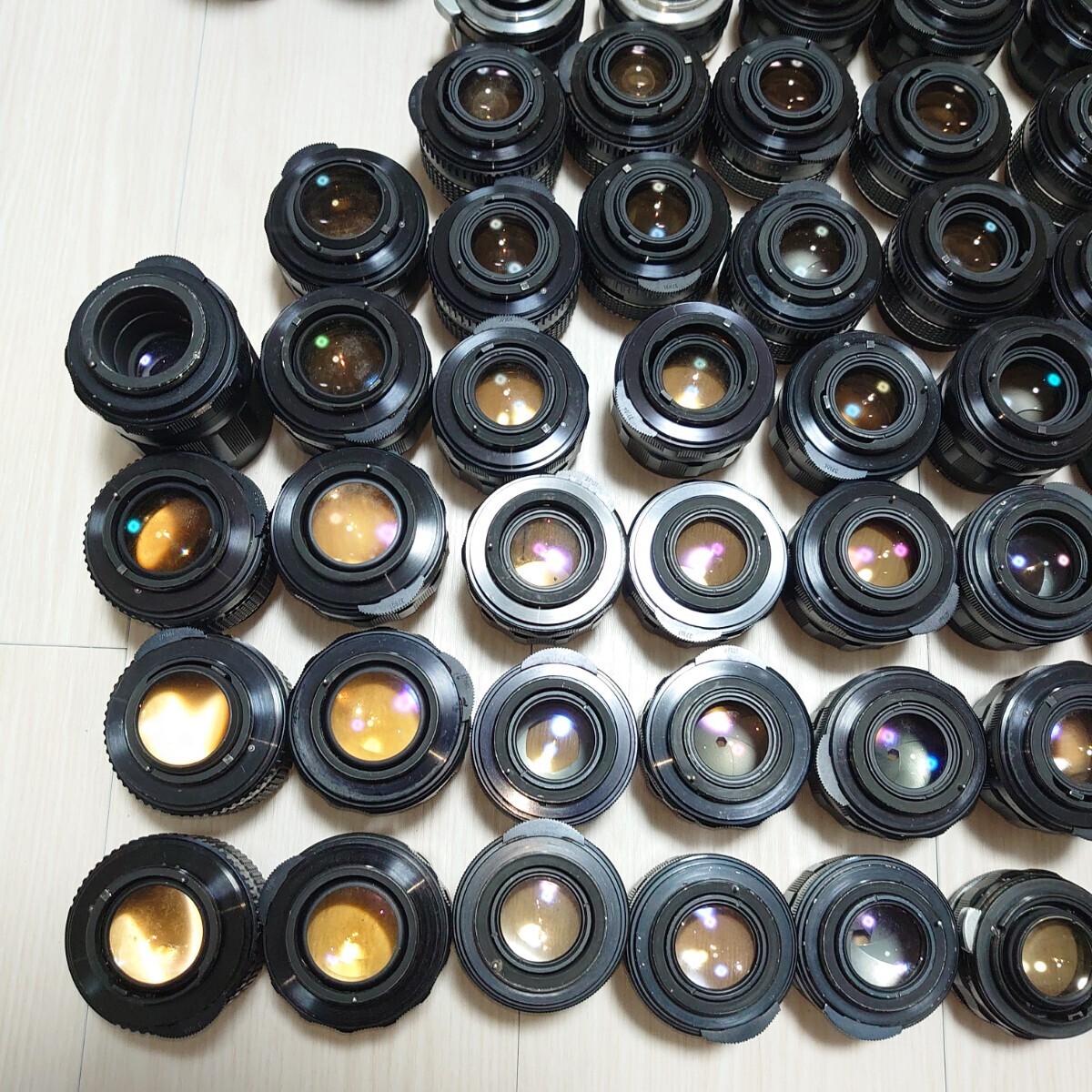 Pentax super takumar スーパータクマー 75本 単焦点レンズ 標準レンズ 望遠レンズ 1円スタート 引越しのためカメラ用品色々出品中の画像6