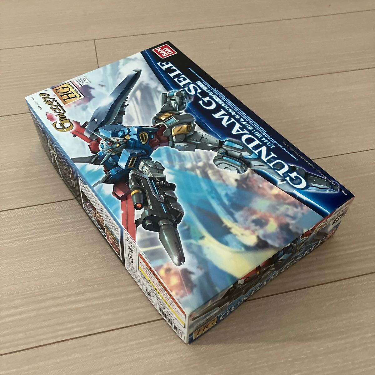 バンダイ機動戦士ガンダムGレコンギスタ HG 1/144 ガンダム g-セルフ(大気圏用パック装備型)の空き箱の画像2