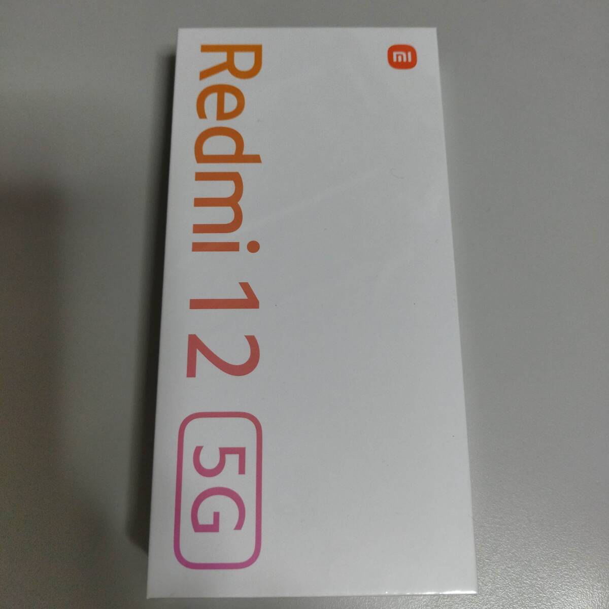 新品 未開封 Redmi 12 5G Xiaomi 8GB-RAM 256GB-ROM ブラック SIMフリー版の画像1