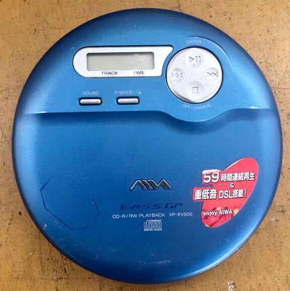 AIWA ソニー XP-EV500 CDプレーヤー CD-R/RW対応　本体のみ　通電OK★ジャンク_画像2