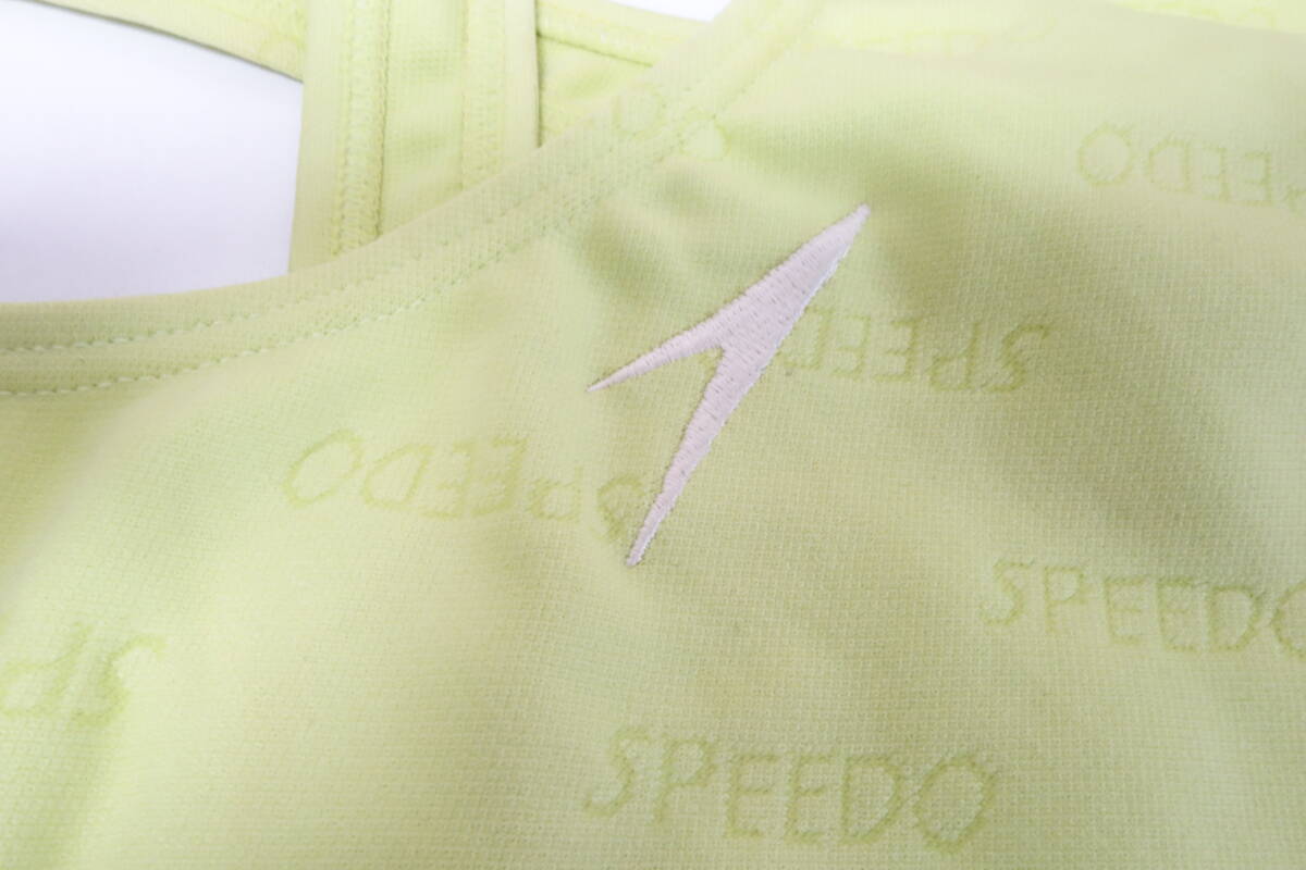 427■SPEEDO 超ハイレグTバック競泳水着 リメイク加工/L程度 【送料300円】の画像4