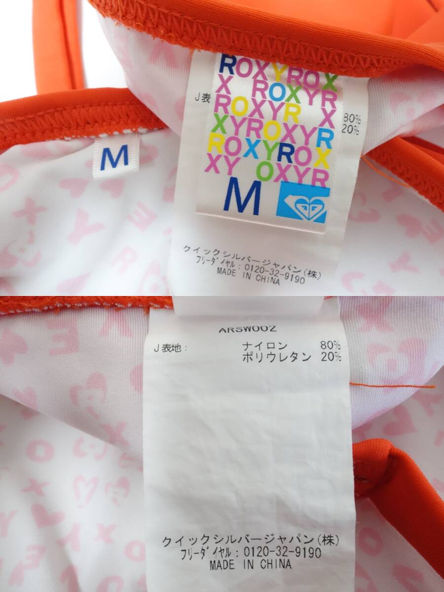 424■ロキシー ROXY 三角ビキニ/サイズM 【送料300円】の画像6