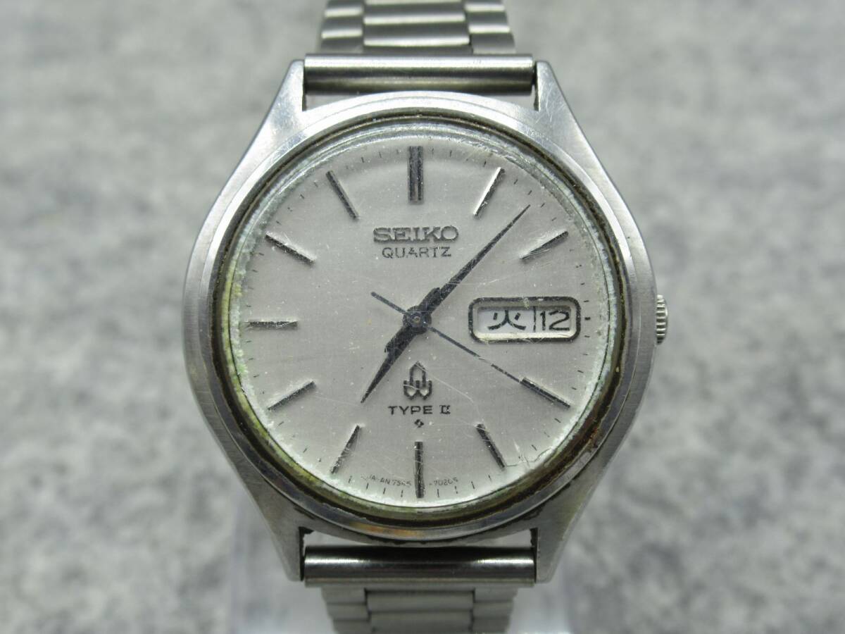 【蔵出し屋】 SEIKO　セイコー Quartz Type II 7546 7010　　腕時計　_画像1