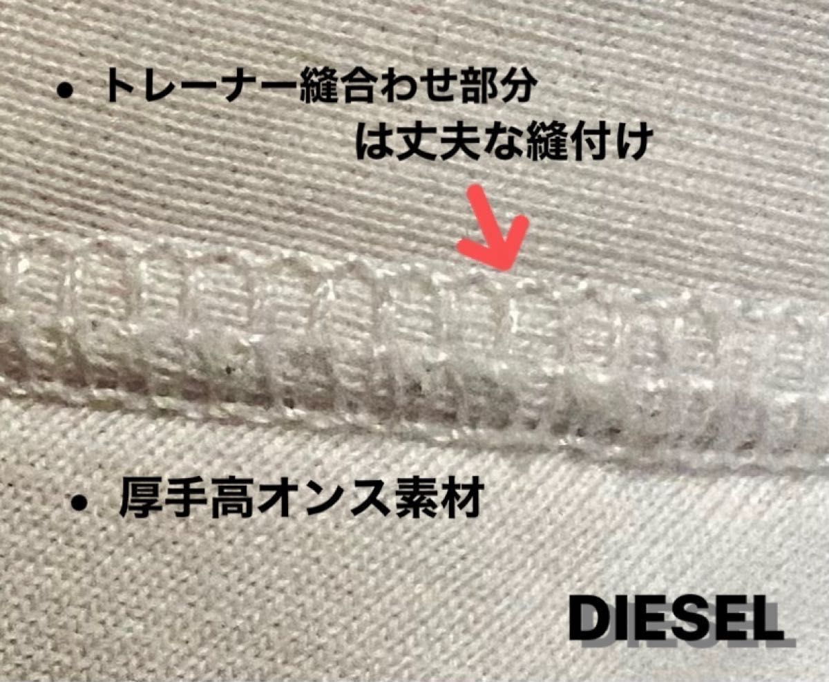 DIESEL/ディーゼル  ブランドロゴ トレーナー               厚手高オンス素材  優良正規USED商品