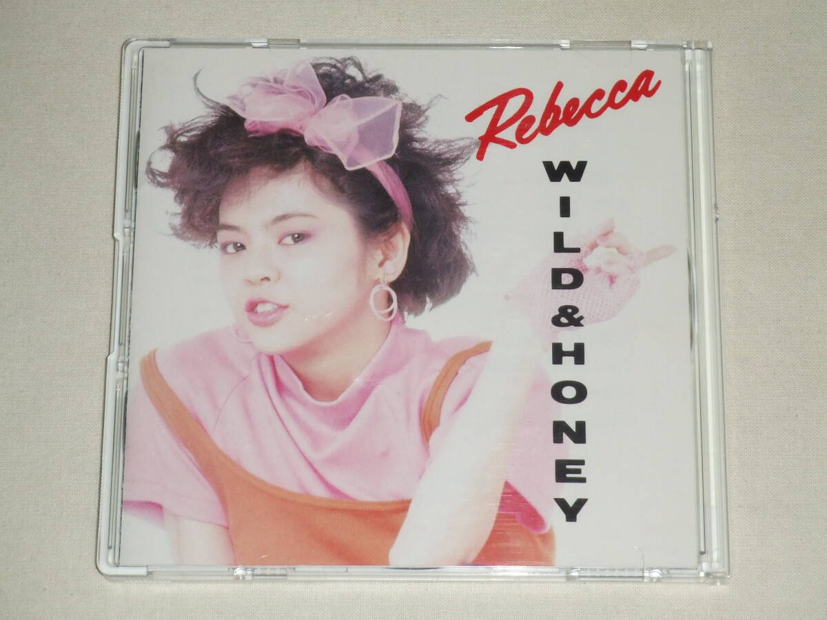 レベッカ/ワイルド＆ハニー/CDアルバム REBECCA WILD&HONEY NOKKO 32DH234 帯_画像3