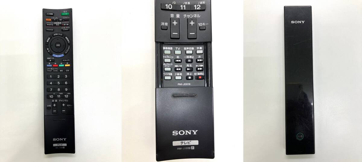 【6879】1円～ 通電確認済み SONY KDL-40HX800 2010年製 リモコン スタンド ケーブル B-CASカード付 ソニー 液晶デジタルテレビ 40インチ の画像10