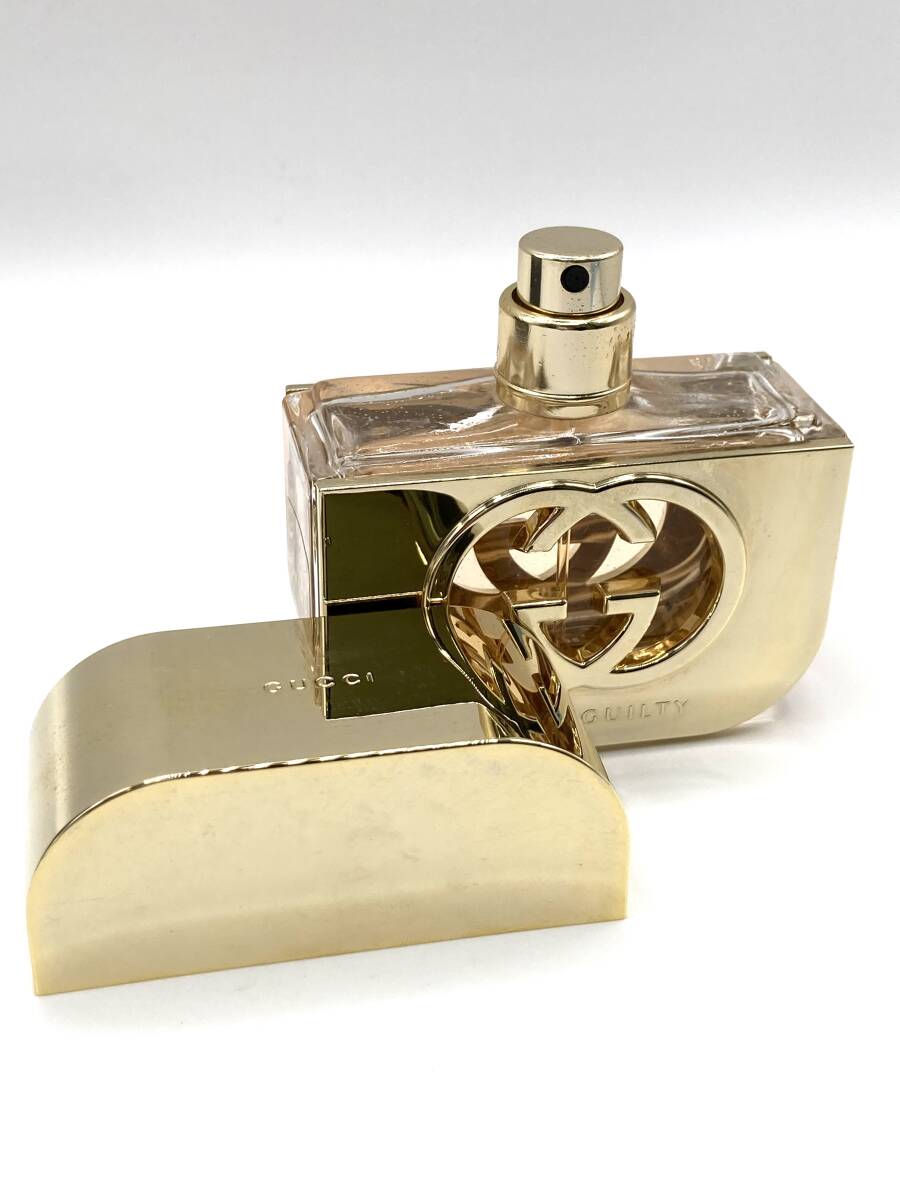 【6987】ほぼ満量！ 残量たっぷり！ GUCCI GUILTY 30ml グッチ ギルティ EAU DE TOILETTE オードトワレ フレグランス 香水_画像8