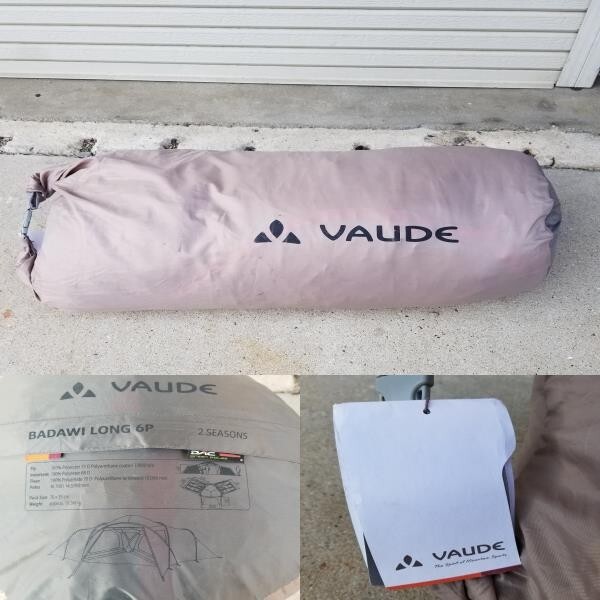 VAUDE ファウデ　BADAWI　LONG　6P　テント　6人用　0304-15_画像10