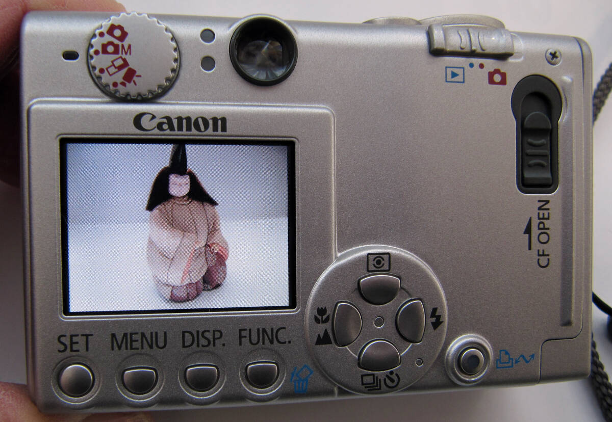 Canon IXY500　セット　CCD交換済み　ＣＦカード１ＧＢ付_画像6