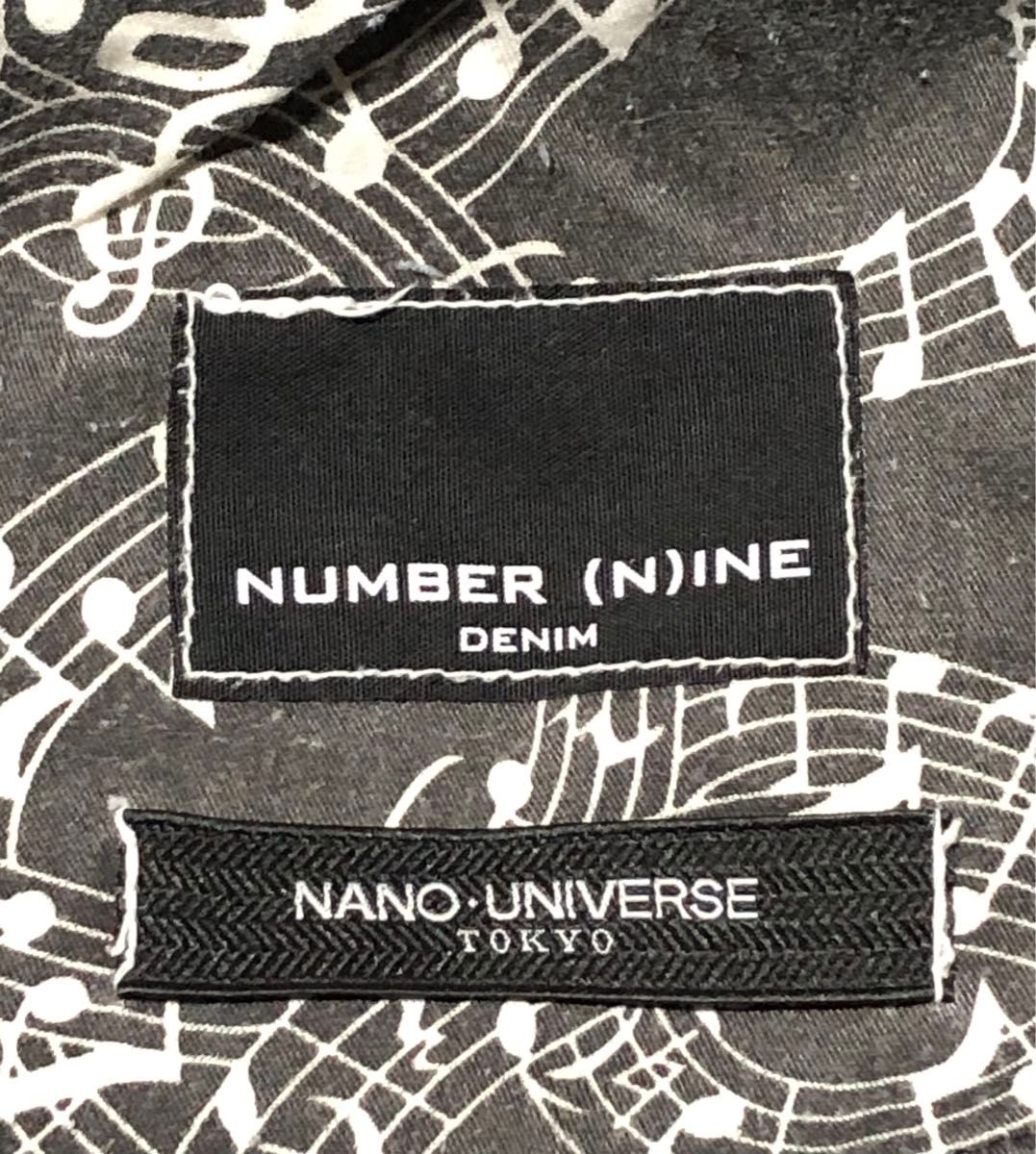 NUMBER (N)INE DENIM x ナノユニバース ダメージデニムパンツ Mサイズ　ナンバーナイン