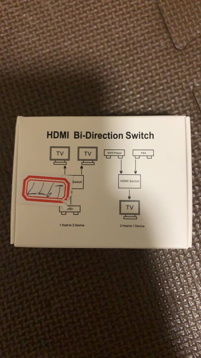 HDMI 2.0 切替器 【4K×2K＠60HZ】 HDMI セレクター/分配器 2入力1出力⇔1入力2出力 双方向 手動 HDMI切り替え器