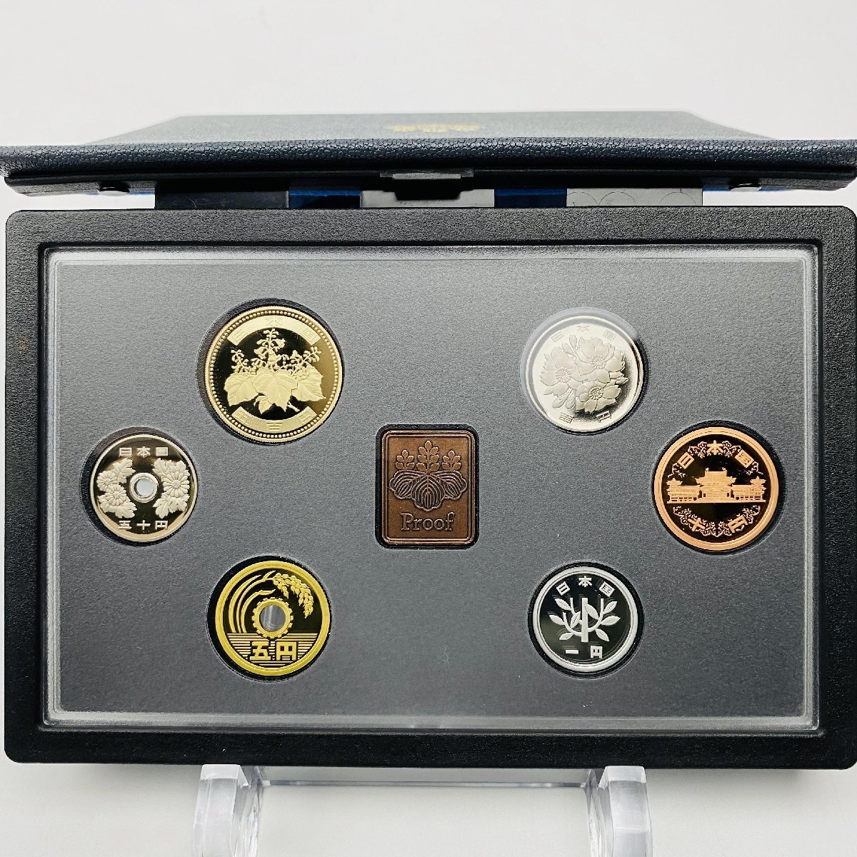 2003年 平成15年 通常プルーフ貨幣セット 額面666円 年銘板有 全揃い 記念硬貨 記念貨幣 貨幣組合 日本円 限定貨幣 コレクション P2003_画像2