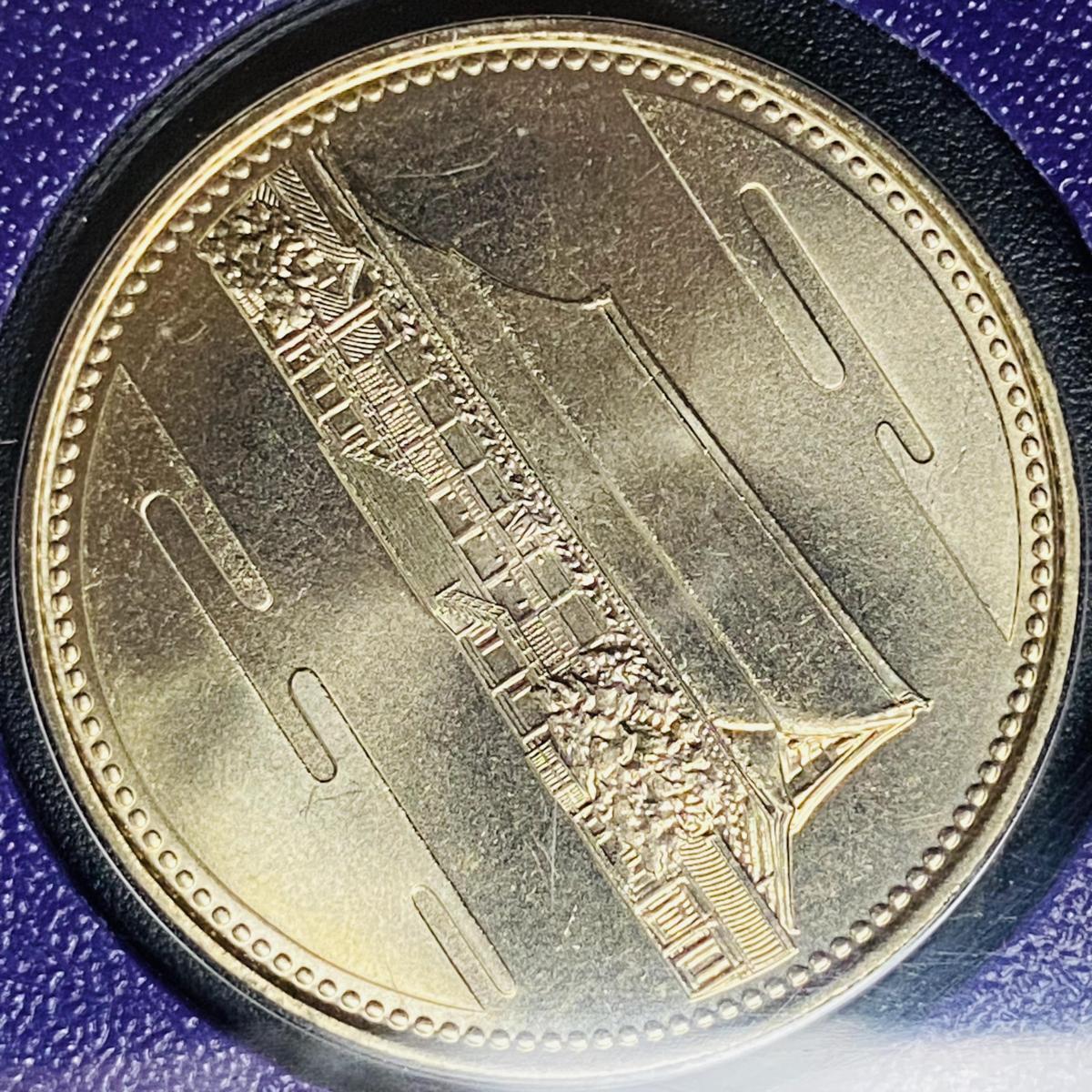 1986年 昭和61年 通常 ミントセット 貨幣セット 天皇陛下御在位60周年記念500円貨入 額面1166円 記念硬貨 記念貨幣 貨幣組合 M1986t_画像7