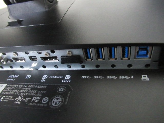 HP ヒューレットパッカード Z24n 24インチFullHDワイドモニター /２台 使用時間10582H/10675H（B-4）の画像4