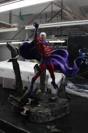 1円〜 マグニートー RCB studios 1/4 マーベル X-MEN フィギュア 1/4 スタチュー 塗装済み 完成品 マーベル Marvel Magneto sideshow_画像3