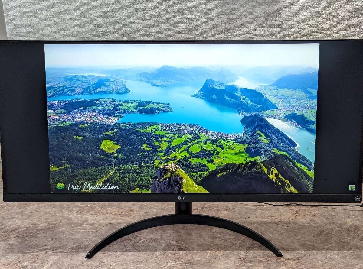 【美品・2021年製】 LG ウルトラワイドモニター 34WP500-B 3.8万 液晶 ディスプレイ 34インチ
