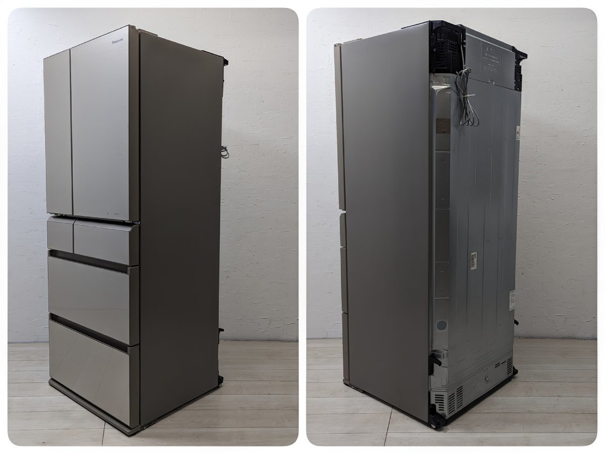 Panasonic パナソニック ノンフロン冷凍冷蔵庫 NR-F471PV-N形 15万 470L 6ドア 冷蔵庫_画像2