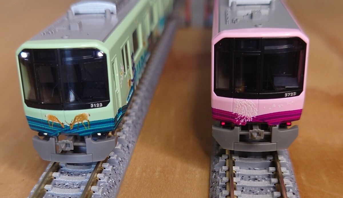 GREENMAX 近鉄3220系(KYOTO-NARAラッピング)動力付き6両編成 GREENMAX 近鉄3220系(KYOTO-NARAラッピング)動力付き6両編成