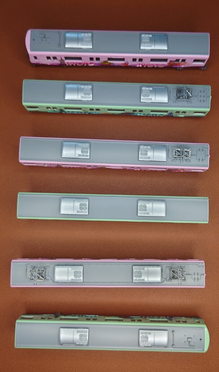 GREENMAX 近鉄3220系(KYOTO-NARAラッピング)動力付き6両編成 GREENMAX 近鉄3220系(KYOTO-NARAラッピング)動力付き6両編成