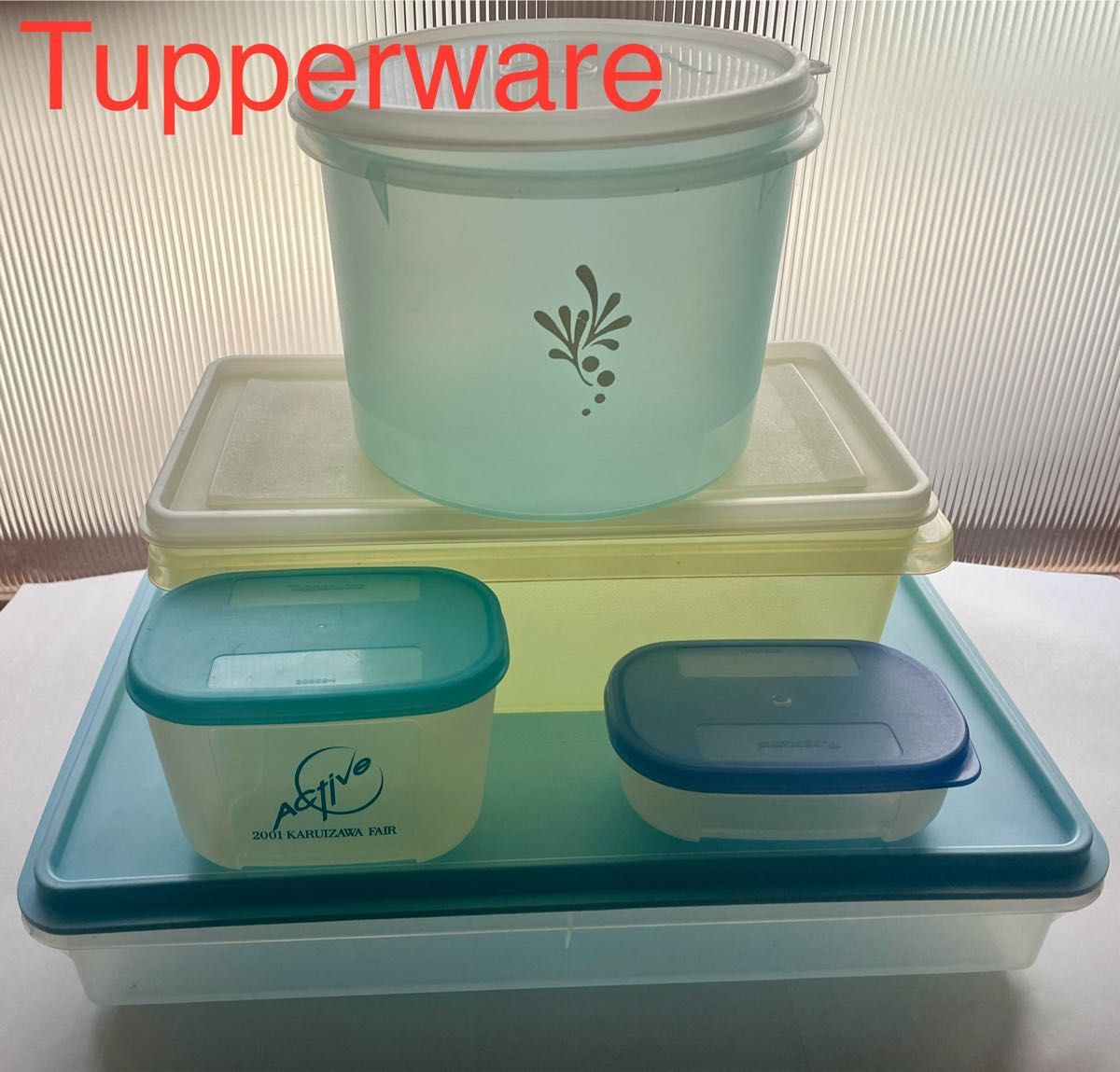 タッパーウェア Tupperware 5点セット