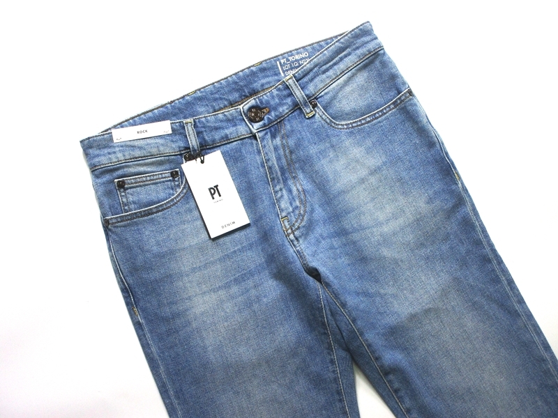 新品 PT TORINO DENIM ピーティートリノデニム ストレッチ デニム ジーンズ ROCK SKINNY FIT インディゴ 29 PT01 PT05_画像3