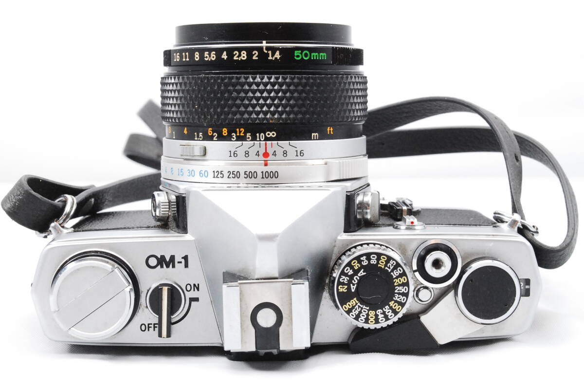 【外観意外と綺麗】★OLYMPUS オリンパス★ OM-1 silver SLR Film Camera #0543 OLYMPUS OM-SYSTEM G.ZUIKO AUTO-S Lens 50mm f/1.4 #0544_画像5