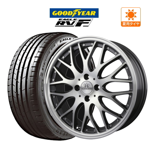 サマータイヤ ホイール 4本セット BADX ロクサーニ マルチフォルケッタ グッドイヤー イーグル RV-F 165/60R15 ハスラー 等_画像1