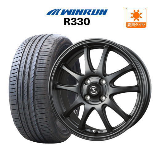 サマータイヤ ホイール 4本セット BADX エスホールド S-5V WINRUN ウインラン R330 165/45R16_画像1