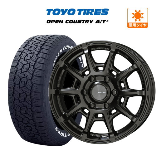 200系 ハイエース ホイール 4本セット KYOHO ガレルナ レフィーノ TOYO オープンカントリー A/T III (A/T3) 215/65R16_画像1