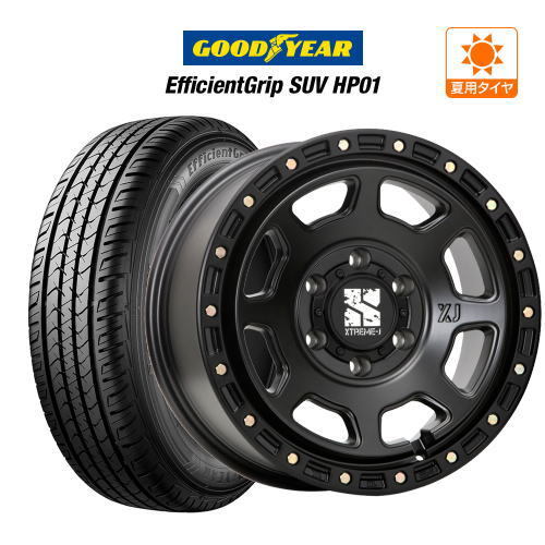 サマータイヤ ホイール 4本セット MLJ エクストリーム XJ07 グッドイヤー エフィシエント グリップ SUV HP01 265/65R17_画像1