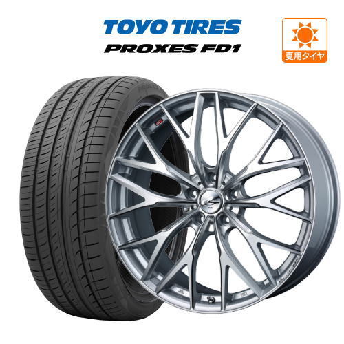 サマータイヤ ホイール 4本セット ウェッズ レオニス MX TOYO プロクセス FD1 245/35R20_画像1