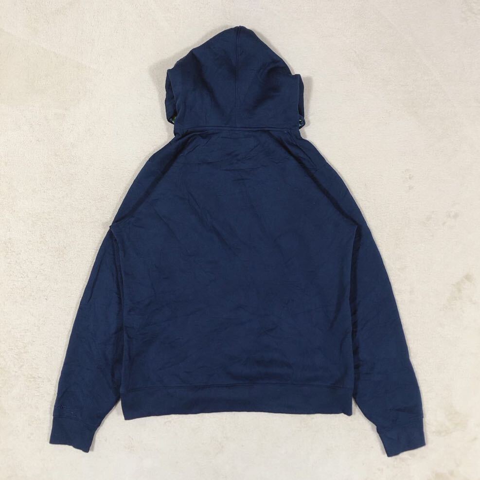  Under Armor Parker pull over navy reverse side nappy L size 