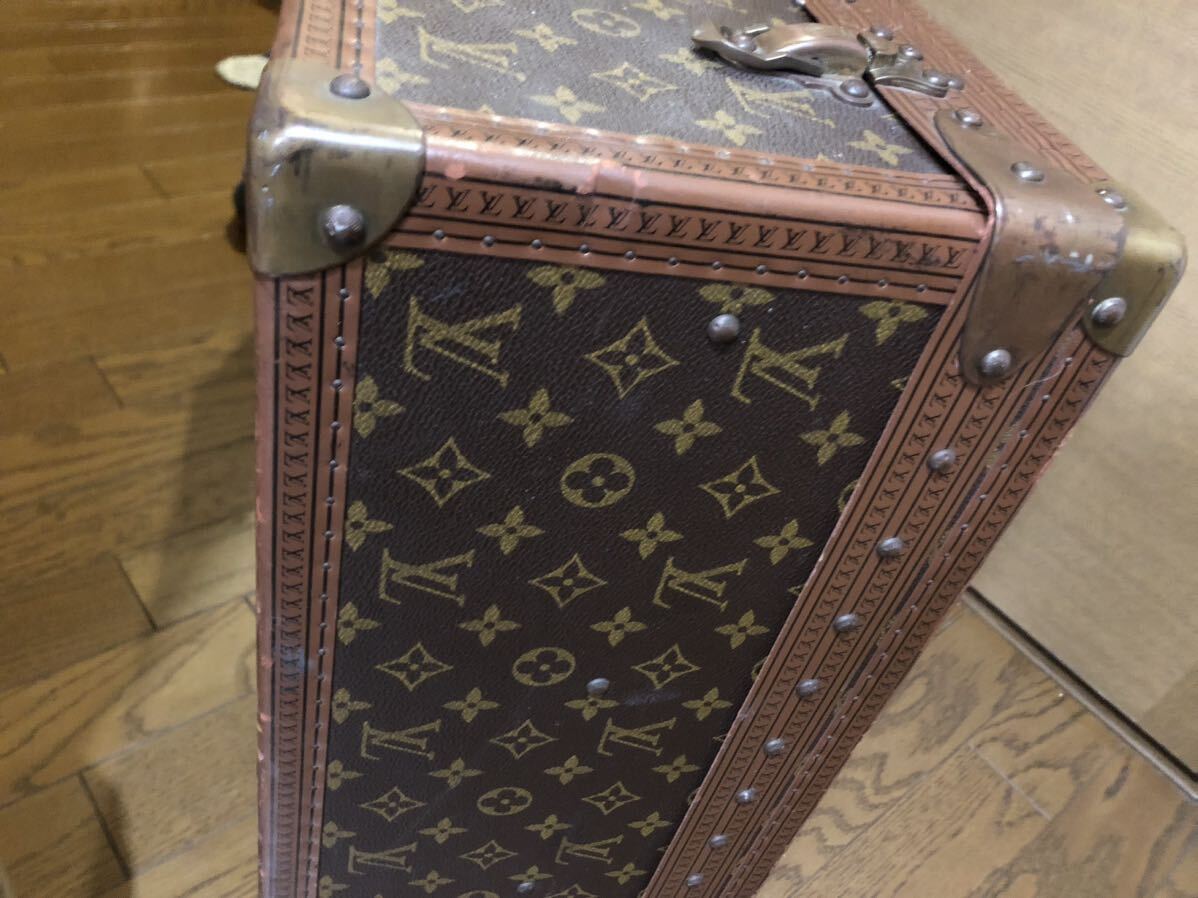 【LOUIS VUITTON】ルイヴィトン アルゼール75　モノグラム トランクケース 本物 ヴィンテージ 検索　ヴィステン_画像5