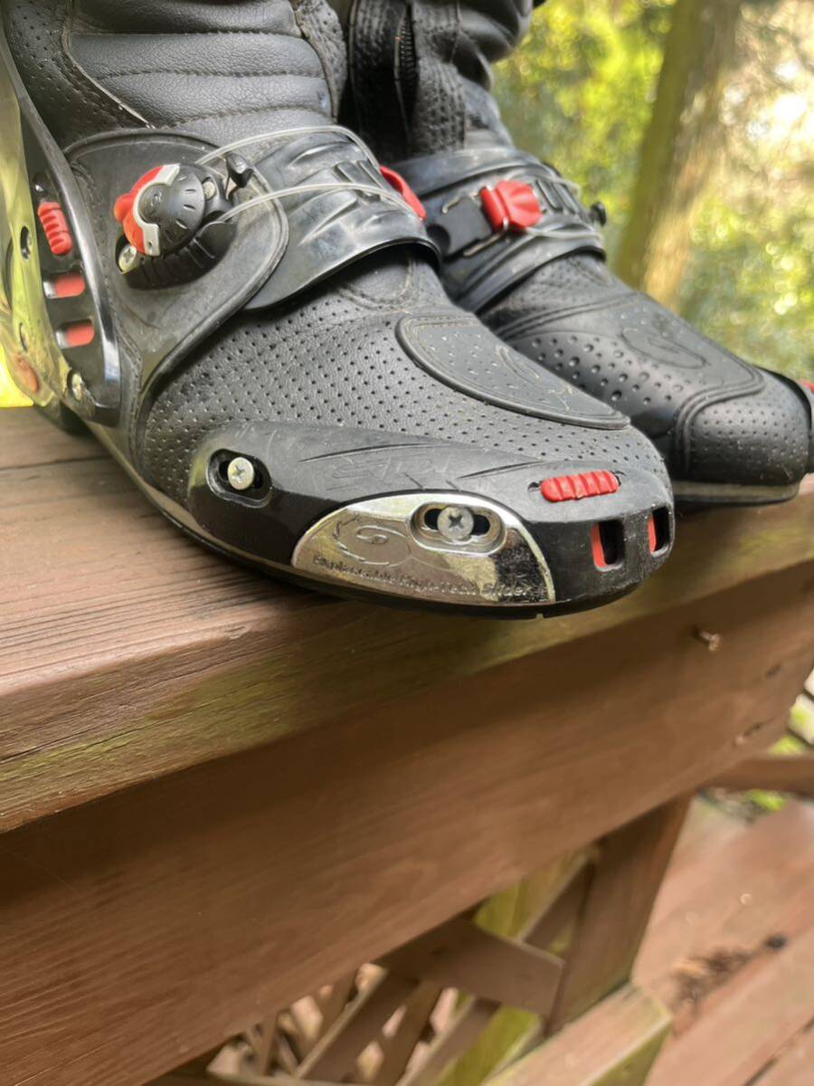 SIDI レーシングブーツ(VORTICE AIR )ブラック サイズは43 27センチ _画像3