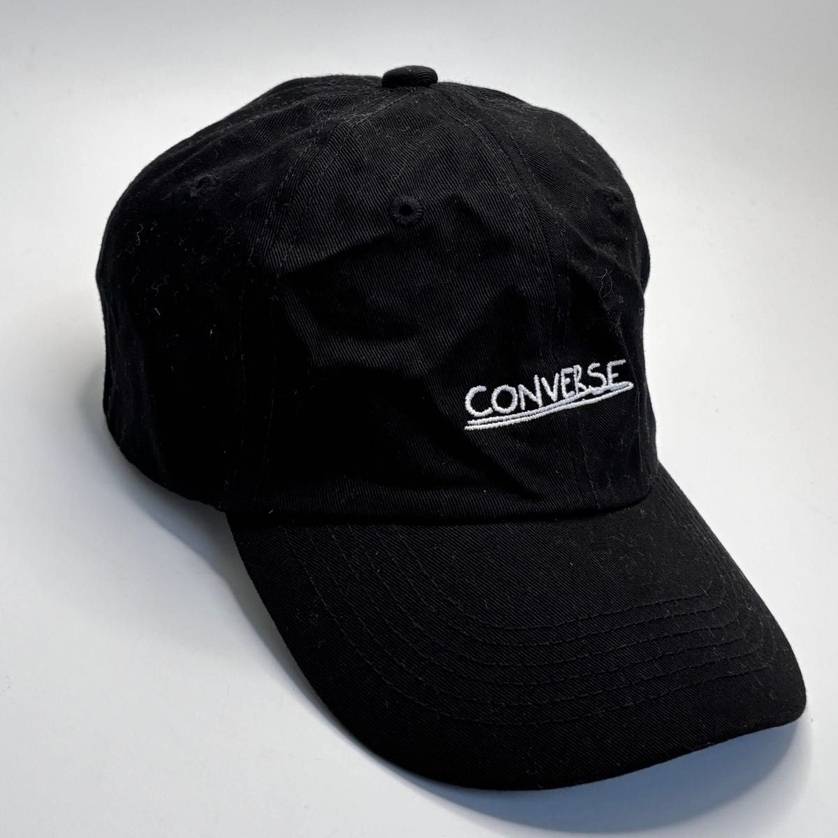 converse コンバースブラック　黒　キャップ　帽子ユニセックス