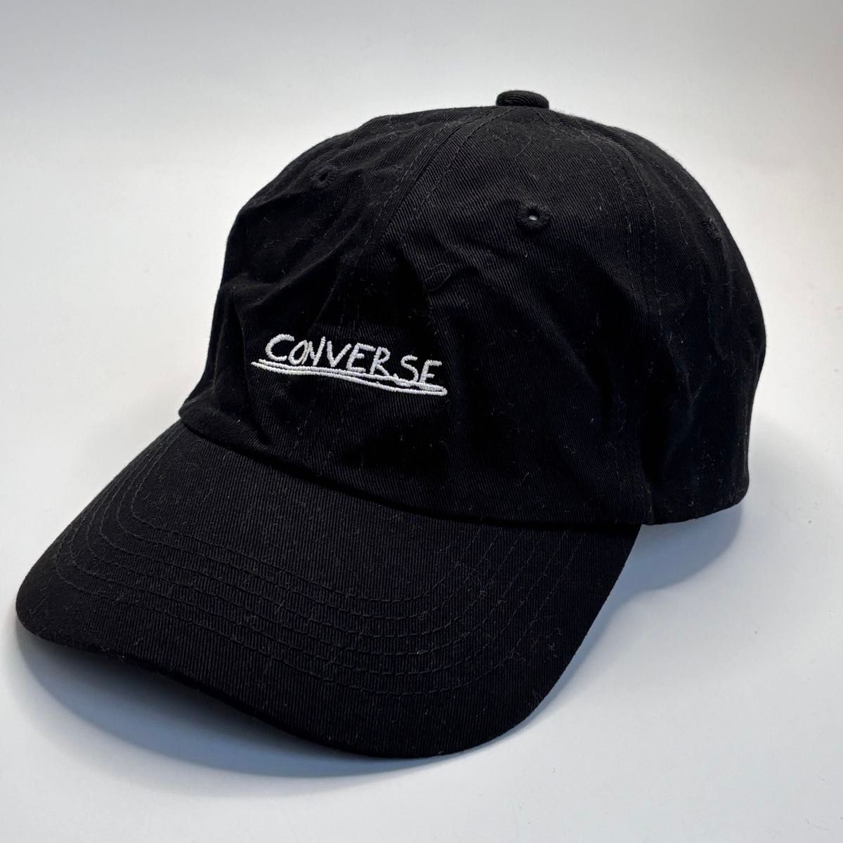 converse コンバースブラック　黒　キャップ　帽子ユニセックス